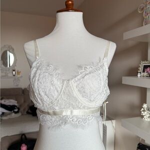 White Lace Bralette